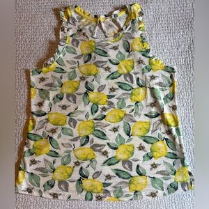 Yarn and Sea Lemon and Bees Tank Top